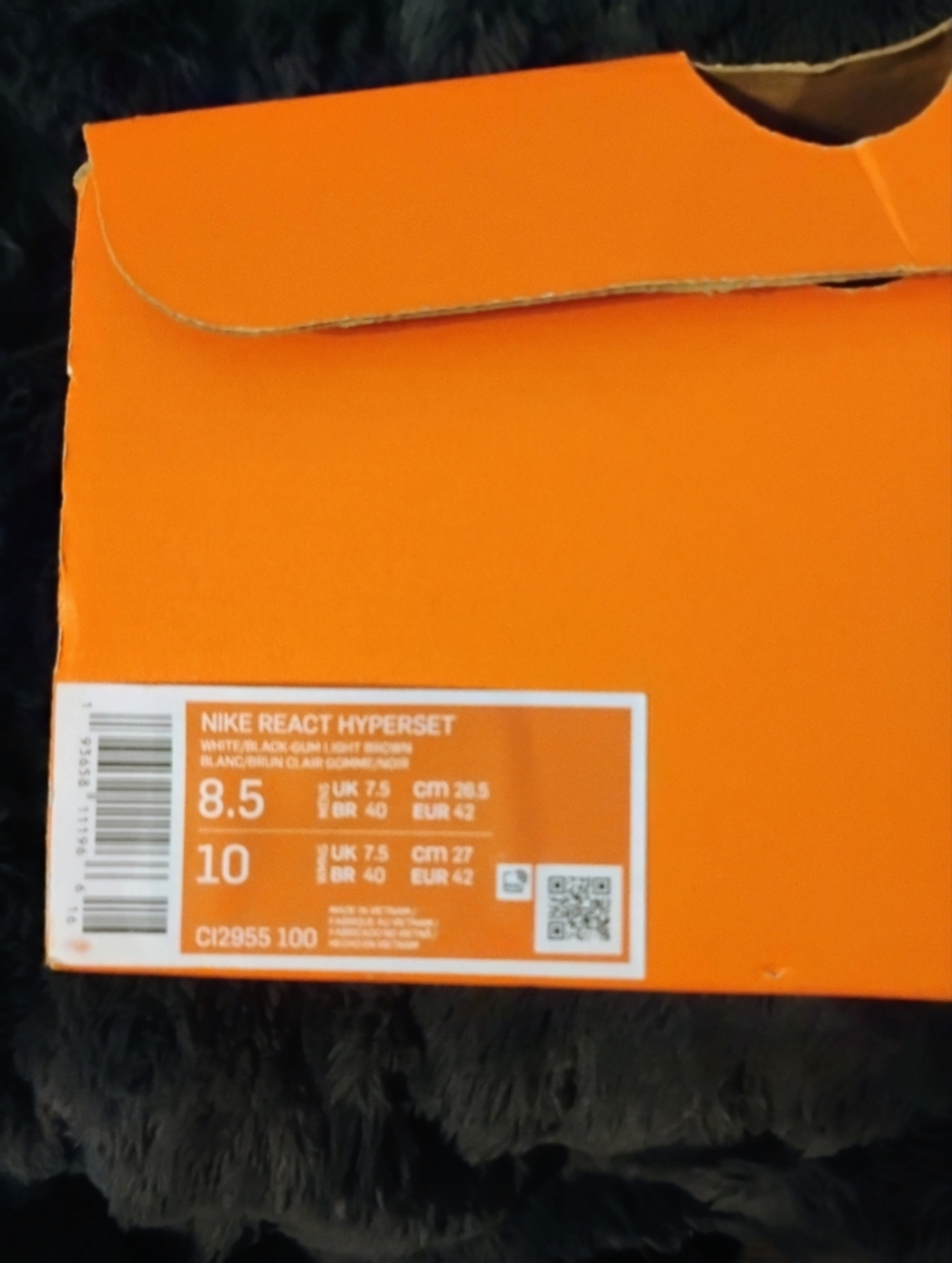Men's Brand New Nike React Hyperset Sneakers - Picture 7 of 8